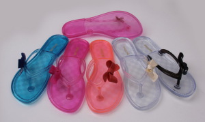 Wholesale PVC Jelly Women Slippers(